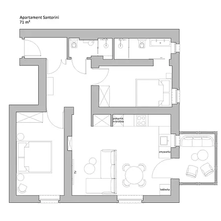 Sanhaus - Ul Haffnera I Okolice - 3-5 Minut Od Plazy I Deptaka * 소포트