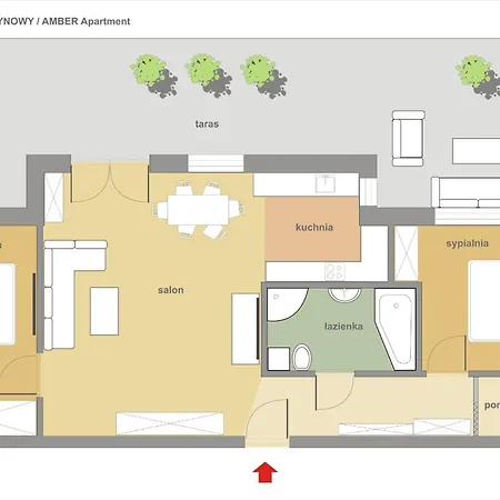Sanhaus - Ul Haffnera I Okolice - 3-5 Minut Od Plazy I Deptaka Apartment