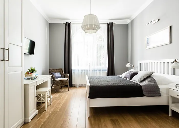 Apartment Sanhaus - Ul Haffnera I Okolice - 3-5 Minut Od Plazy I Deptaka